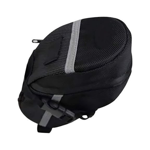 WHAMVOX Multi-functional Mountain Bike Waterproof Cycling Rear Seat Bag Bike Saddle Bag (Black)