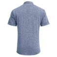 thumbnail image 3 of Coshow Mens Short Sleeve Casual Button Down Shirts Summer Dress Shirts, 3 of 3