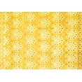 thumbnail image 1 of Ahgly Company Machine Washable Indoor Rectangle Abstract Yellow Contemporary Area Rugs, 2' x 5', 1 of 4
