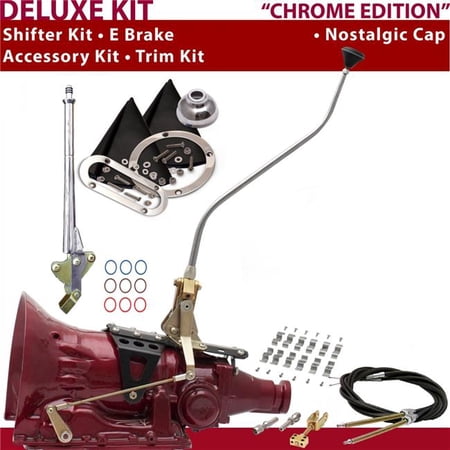 American Shifter PG Shifter Kit 23 in. Swan E Brake Cable Clamp Trim Kit for D3475