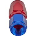 thumbnail image 2 of Full Flow Swivel Hose End Fitting, Straight, Red/Blue, -6 AN, 2 of 4