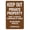 Warning Sign 3, variant on Private Property No Trespooping With Symbol Warning Sign - 8"x12", Security Metal Decor for Business, Office, Yard, Street, Road, Home, Pet Zones