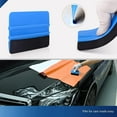 thumbnail image 2 of Blue Pack of 2 Window Film Squeegee with Fiber Edge, for Window Films and Car Films, High Quality Felt Squeegee Suitable for Carbon Films and Car Vinyl Wrapping, 2 of 5