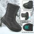 thumbnail image 3 of Ablanczoom Snow Boots For Womens Winter Booties Shoes with Warm Fuzzy Faux Fur, 3 of 6