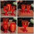 thumbnail image 2 of Miangastore 12 Pcs Gobelets en Plastique Rouges de Mariage Gobelets à Liqueur Gobelets à Boire de Mariage Petits Verres à Vin Gobelets Festifs, 2 of 8