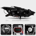 thumbnail image 3 of For 2016-2018 Nissan Maxima S|SL|SV LED DRL Projector Headlights Headlamps Lamps, 3 of 7