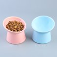 thumbnail image 3 of Elevated Pet Bowl Neck Protection Ceramic Cat Bowl Cat Water Bowl for Kitten, 3 of 10