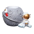 thumbnail image 2 of Portalápices de escritorio de astronauta, figuritas de resina, adornos, regalos para niños (estilo B) Likrtyny Libre de BPA, 2 of 8