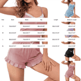 thumbnail image 3 of Endives Pajamas Set for Women 2 Piece Pajamas Set Spaghetti Strap Lace Crop Tops and Shorts Sets Slim Fit Summer Pjs Loungewear Lounge Sets for Women, 3 of 6