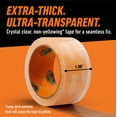 thumbnail image 6 of Gorilla Crystal Clear Tape, 1.88 inch x 27 ft Roll, 6 of 11