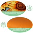 Sunflower 2Pack Rectangular Washable 15.7"x59" + 15.7"x29.5" Kitchen