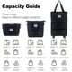 thumbnail image 3 of Bolsa de viaje Drvoon expandible y plegable con ruedas desmontables, 3 of 7