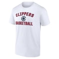 thumbnail image 2 of Men's  White LA Clippers  Victory Arch T-Shirt, 2 of 3
