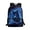 Blue Lightning Wolf, variant on Cute Pink Purple Dragon 17 Inch Kids School Backpack Large Capacity Bookbag with Laptop Compartment Side Mesh Pockets for Boys Girls Daily Use Travel