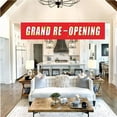 thumbnail image 4 of Grand RE-Opening Banner,Large Store Advertising Sign,Business Restaurant Shop Reopening Flag (Grand RE-Opening), 4 of 7