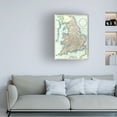 thumbnail image 2 of R.H. Laurie 'Map of England & Wales 1852' Canvas Art, 2 of 4