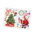 thumbnail image 3 of Ounissouiy 2 uds pegatina de pared con tema navideño para el hogar, oficina, centro comercial, ventana de cristal, decoración de pared de vacaciones Kits de decoración para fiestas  226-60*90*2, 3 of 8