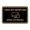 Black Gold, variant on Classic Framed Turn Off Monitors While on Breaks Sign (Blue) - Small