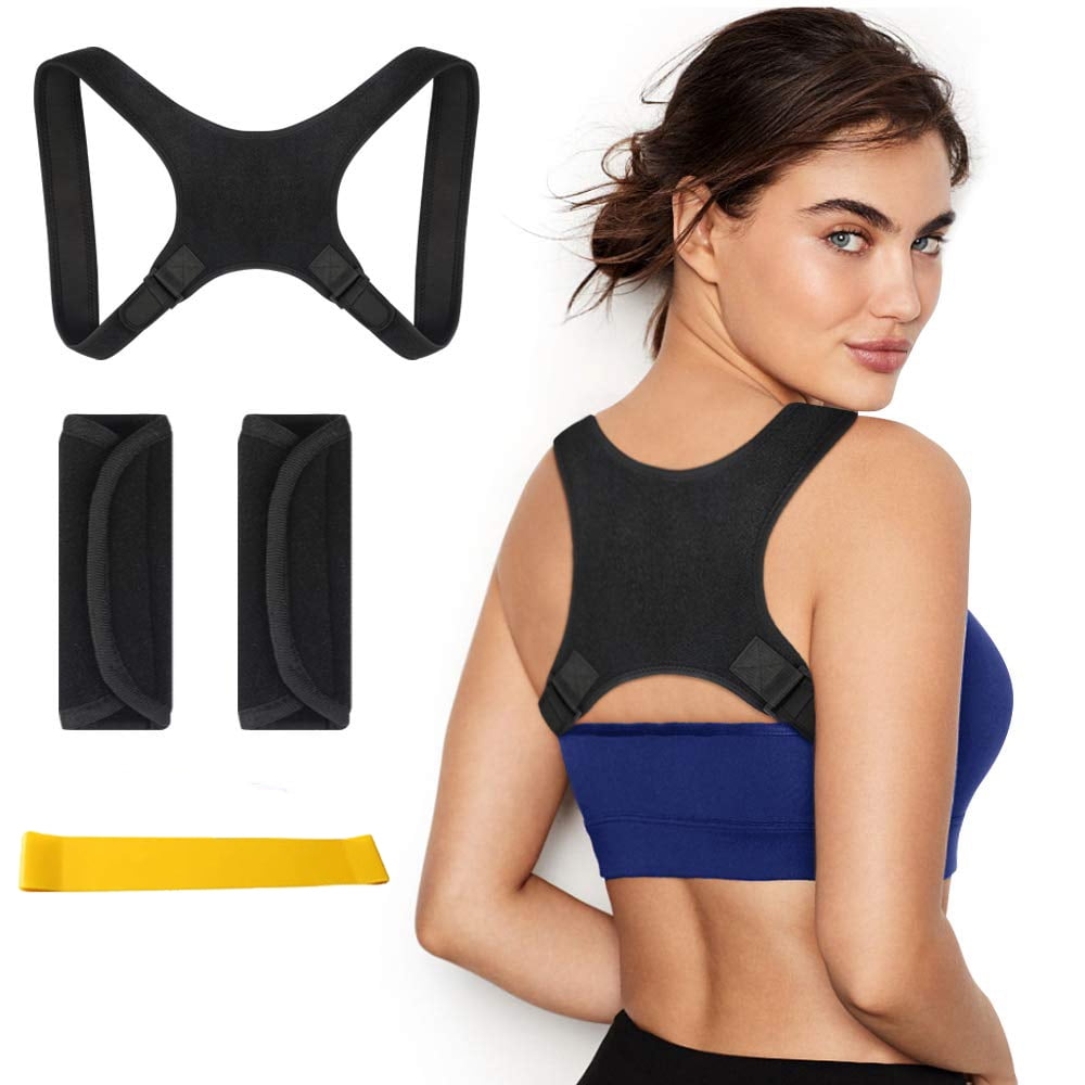 Freedo Upper Back Brace Posture Corrector For Women And Men Shoulder Brace Back Posture Corrector For Men Upper Back Support And Neck Pain Relief