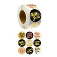 thumbnail image 5 of 500Pcs Happy New Year Sticker Round Sealing Sticker Self-Adhesive Wrapping Labels for Envelopes Christmas Cards, 5 of 8