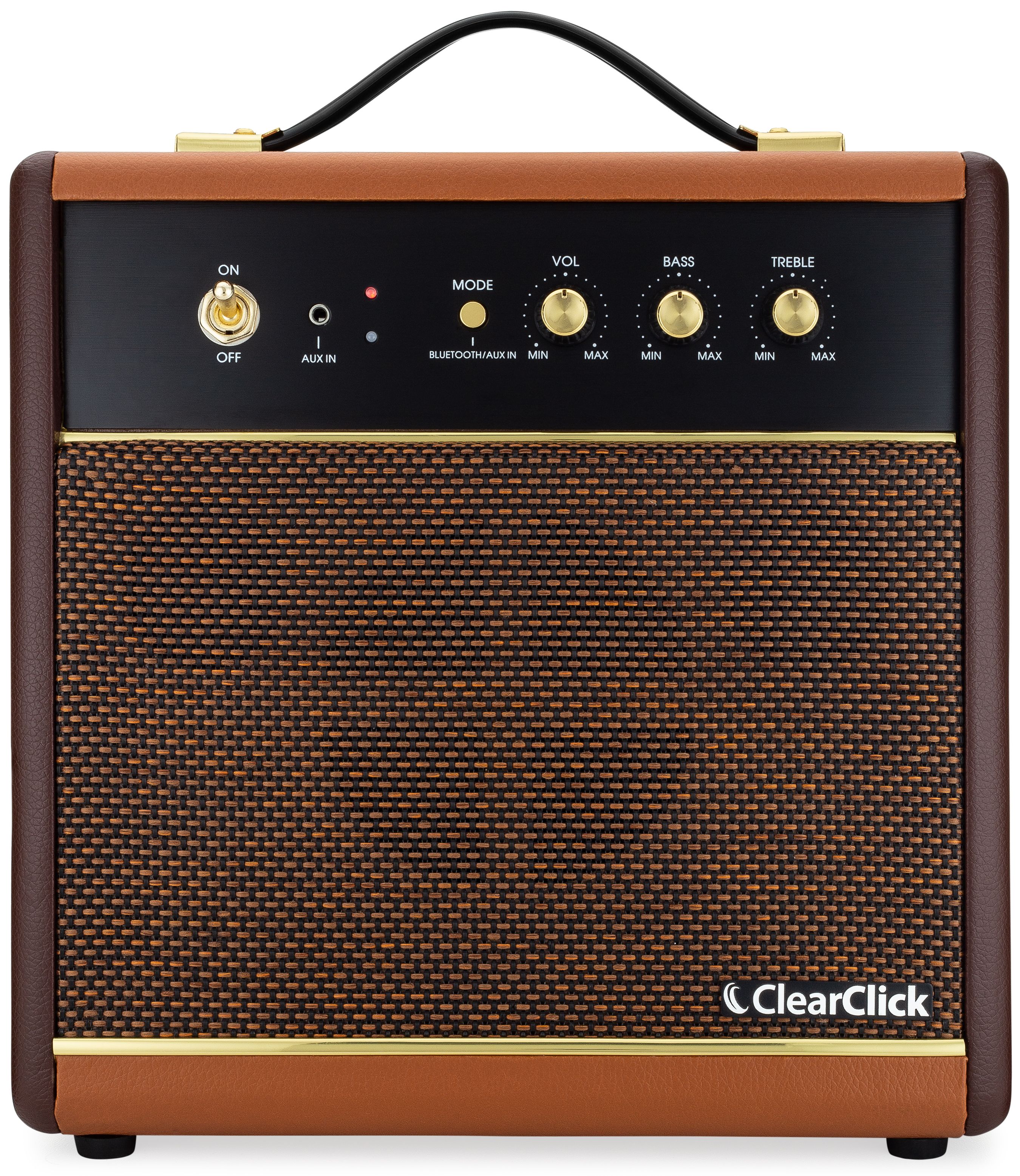 ClearClick Vintage Retro Radio with Bluetooth Style Speaker for sale online