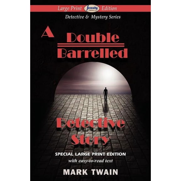 A Double Barrelled Detective Story (Large Print Edition), (Paperback)