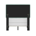 thumbnail image 4 of Reece Channel Stitched Upholstered Twin Bed, Caribbean Green, by Hillsdale Living Essentials, 4 of 21