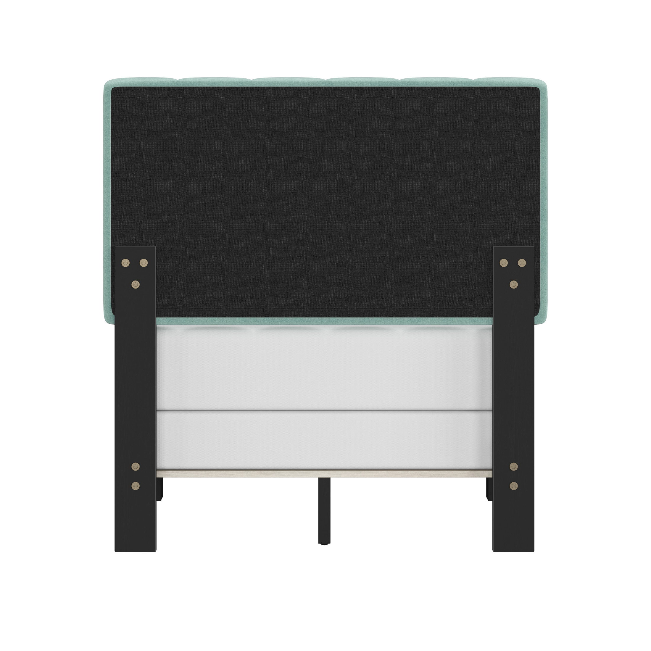 Hillsdale Reece Channel-Stitched Twin Bed, Caribbean Green photo 4