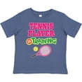 thumbnail image 3 of Inktastic Future Tennis Player in Training Girls Toddler T-Shirt, 3 of 5
