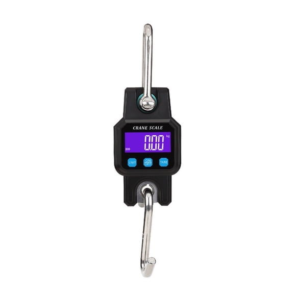 Micro Crane Scale 300kg 50g Heavy Duty Rechargeable Hanging Hook Scales Digital Steel Weight Balance ,Easy Use