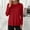 Red women long sleeve t shirts for women a1, variant on SSZMDLB Women Long Sleeve T-Shirts Round Neck Casual Basic Tee Solid Comfy Everyday Wear Travel Clothes, Orange L