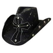 Bullhide Hats 2667Bl Sassy Cowgirl Collection No Mercy Large Black Cowboy Hat