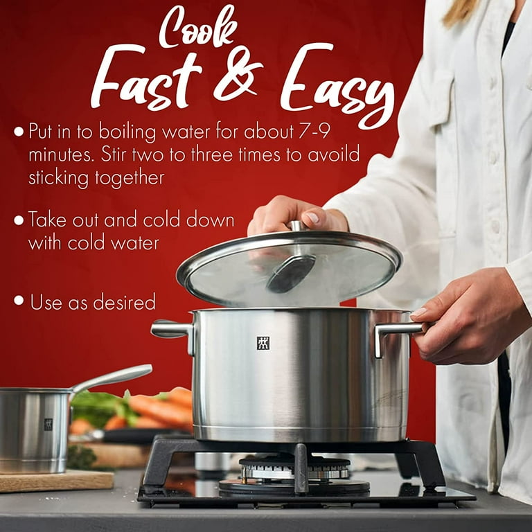 Sweet Potato Glass Noodles - Zero-Fat, Low-Calorie, No-Sodium Diet-Friendly, Gluten-Free, Vegan, Stir-Fry, Dumplings, Hot Pot - For Chinese, Korean Recipes - 7.05oz