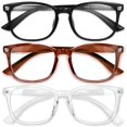 thumbnail image 1 of Gafas Blue Light Gaoye Stylish para mujer, paquete de 3, 1 of 7