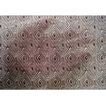 thumbnail image 4 of oneOone Cotton Silk Dusty Brown Fabric Geometric Block Sewing Craft Projects Fabric Prints By Yard 42 Inch Wide, 4 of 4
