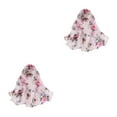 thumbnail image 4 of Wweixi Scarves Stylish And Convenient Addition To Outfit Fashionable And Stylish white pink 2Set, 4 of 6