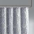 Home Essence Eliot Luxury Textured Jacquard Shower Curtain