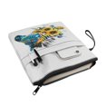 thumbnail image 3 of HELLHERO Book Lovers Gifts Book Sleeve Cover with Waterproof Polyester Easy Carry Book Case Book Protection Office for Women 11.42 x 8.66 Inch, Rainbow Zebra Head, 3 of 8