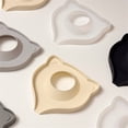 thumbnail image 4 of Silicone Faucet Sink Splash Guard Mat Behind Draining , 3.5×4.2 inches Compact Tap Sink Protector, 1 Pc Heavy Duty Countertop Water Diverter Draining Mats, Kitchen Gadget Accessories,Gloden, 4 of 9