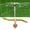 A, variant on Automatic Rotary Sprayer | Brass Copper Watering Nozzle | 360-Degree Adjustable Rotation | Garden Lawn Flower Bed Greenhouse | Fog Mist | Low-Pressure Hose Connector