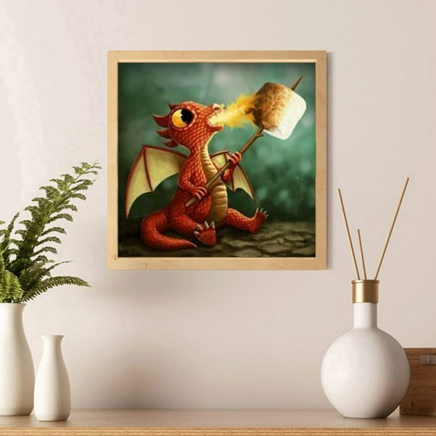 Jianama 5D Diamond Painting Full Round Drill Charizard Picture of  Rhinestone 