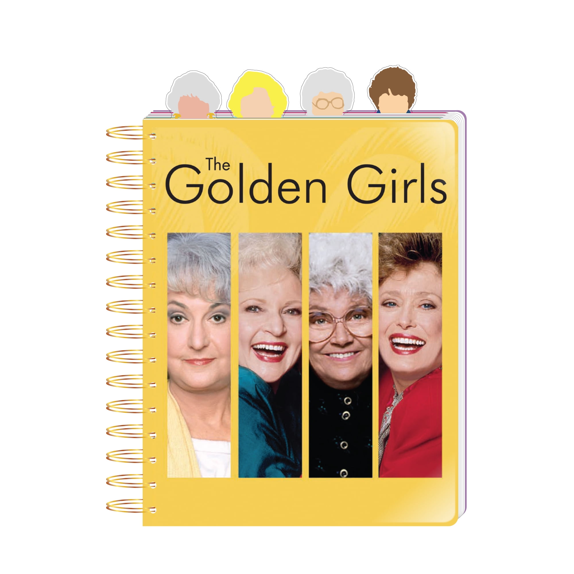 Abc S Golden Girls Chibi Art Style Valentine Journal 6 Inches Wide By 8 5 Inches High Walmart Com Walmart Com