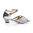 thumbnail image 3 of Zecgelong Girls Dress Shoes Mary Jane Low Shoes Ballerinas Children Princess Shoes Wedding Shoes Flat Baby Evening Shoes Party School Shoes Sandals For Girls Size 12.5 Silver, 3 of 5
