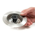 thumbnail image 3 of SinkShroom Revolutionary Clog-Free Sink Strainer Basket, 2-Pack, Stainless Steel, 2 Pack, 3 of 8