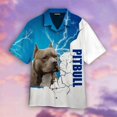 thumbnail image 3 of Camisa hawaiana de oferta de verano para hombre, camisa de anime con perro pitbull en 3D para hombre, ropa de playa de gran tamaño y divertida para hombre, moda de manga corta, 3 of 4