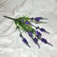 thumbnail image 4 of 10pcs imitación natural de flora de flora flores de simulación de ramo de lavanda para decoración de la mesa sala de estar de boda ramos (blanco), 4 of 5