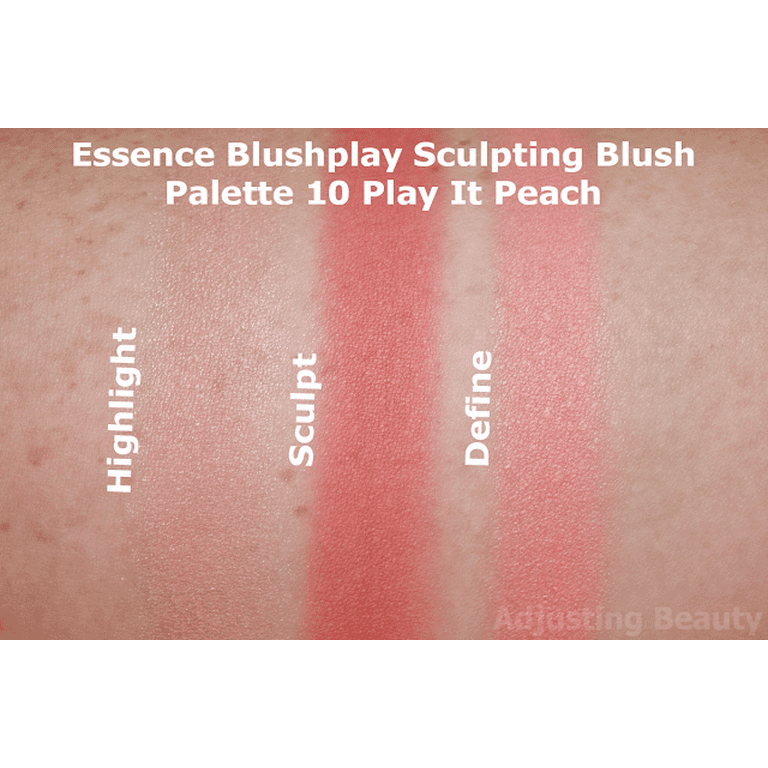 Essence Blush Palette, Cosnova Blush Play 0.28 oz