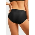 thumbnail image 2 of MOPAS Women's Soft No Show Brief Panty Pack of 6 - Various Styles, 2 of 2