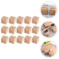 ELAYARD 60Pcs Greeting Card Box for Party Favors Brown