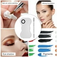 thumbnail image 5 of Unique Bargains 1 Set Foundation Spatula and Palette Set Durable Round Makeup Artist Tools Silver Tone, 5 of 5